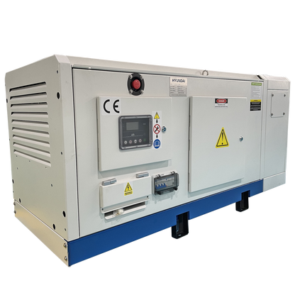 Generator de curent trifazat cu motor diesel Hyundai DHY30L