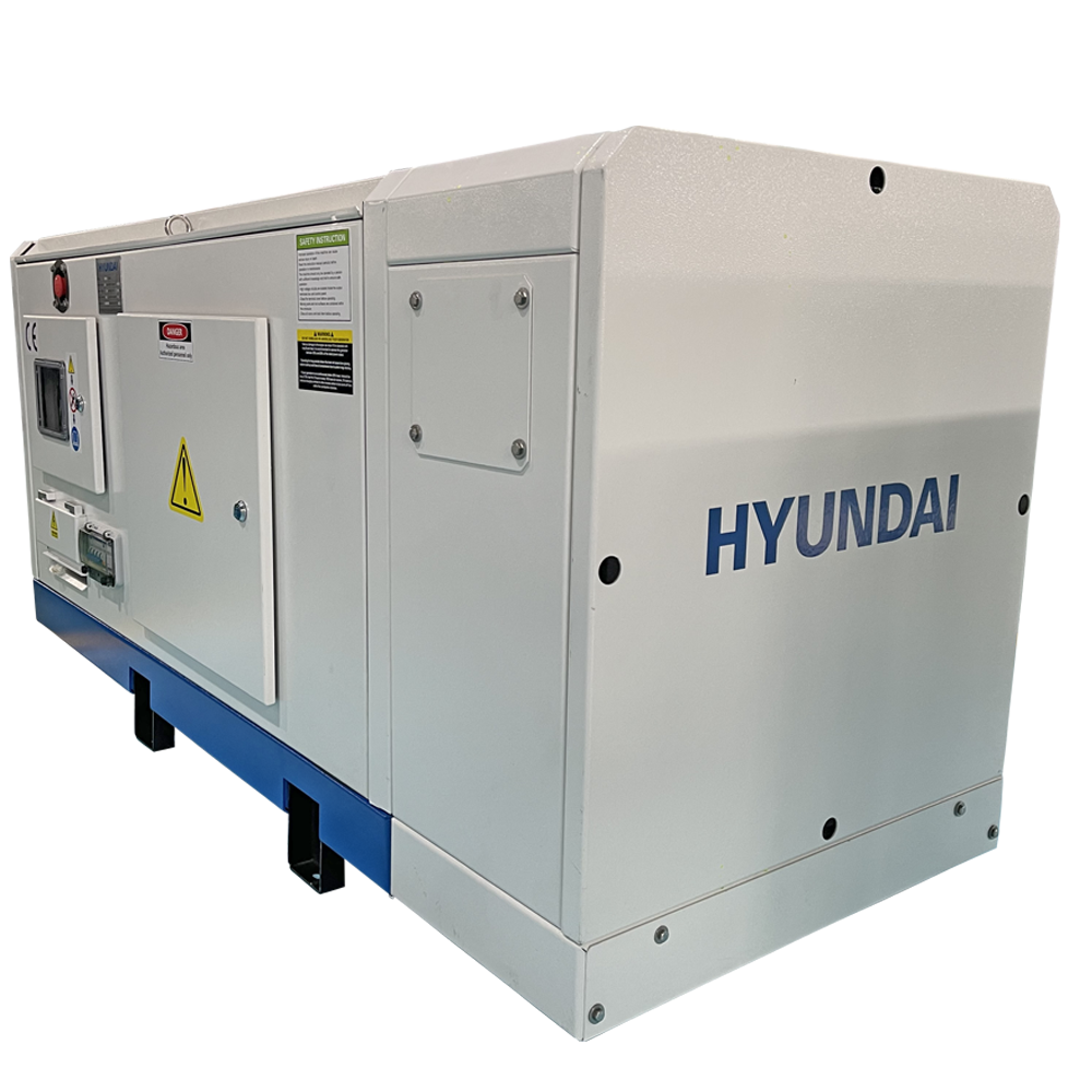 Generator de curent trifazat cu motor diesel Hyundai DHY30L