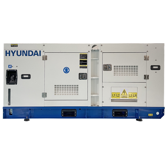 Generator de curent trifazat cu motor diesel Hyundai DHY80L