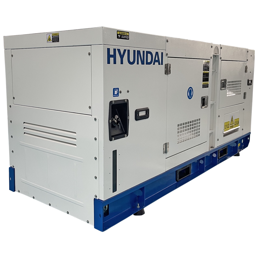 Generator de curent trifazat cu motor diesel Hyundai DHY40L