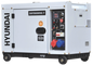 Generator de curent trifazat cu motor diesel Hyundai DHY8600SE-T