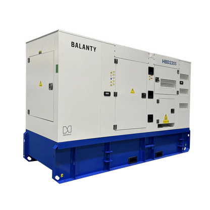 Generator de curent trifazat cu motor diesel Balanty by Hyundai HBD220S, 176 kW